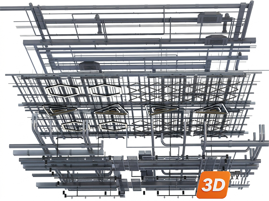 Ceiling Decoration Skp Files
